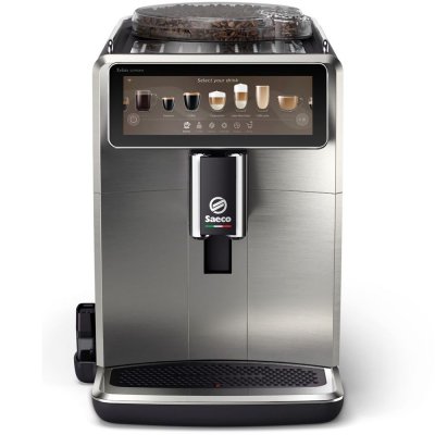 PHILIPS Expresso avec broyeur Saeco Xelsis Suprema - SM8885/00 NOIR - ARGENT
