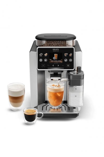 KRUPS Expresso broyeur  EA918GE0 1450W Inox