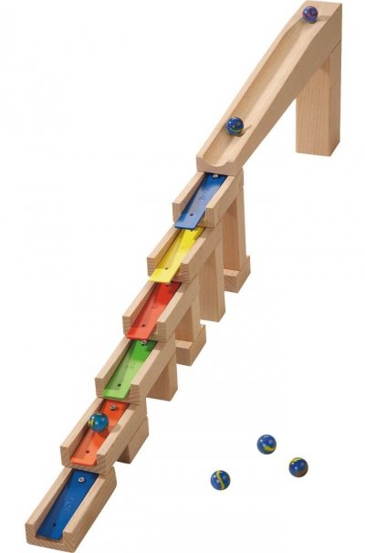 HABA Extension d'un jeu de briques musicales pour la piste &agrave; billes classique