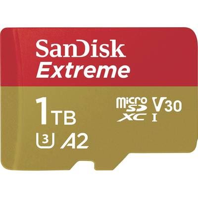 SANDISK Extreme microsdxc 1tb + sd adapter SDSQXA1-1T00-GN6MA