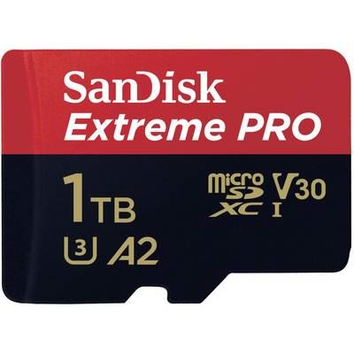 SANDISK Extreme pro microsdxc 1tb + sd adap SDSQXCZ-1T00-GN6MA