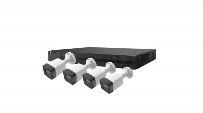 EZVIZ  Kit X5K Kit de s&eacute;curit&eacute; 1x NVR X5K 8CH 4x Cam&eacute;ras PoE H3K