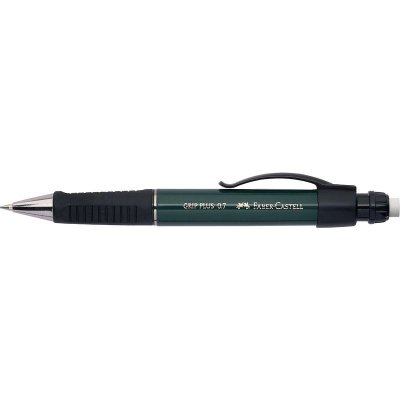 FABER CASTELL Faber-Castell Porte-Mine Grip Plus 1307, Vert M&eacute;tallique, 0,7mm