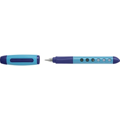 FABER CASTELL FABER-CASTELL Stylo plume &eacute;ducatif Scribolino, bleu - Lot de 2