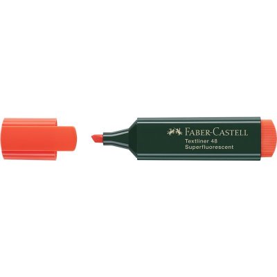 FABER CASTELL FABER-CASTELL Surligneur TEXTLINER 48 REFILL, orange