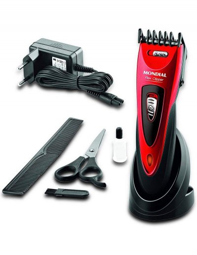 MONDIAL Fabrilamp  MON-CR-04 Tondeuse &agrave; cheveux sans fil rechargeable rouge