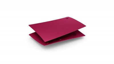 SONY INTERACTIVE ENTERTAINMENT FRANCE SA Facade pour console PS5 Digital Cover Cosmic Red - PlayStation officiel
