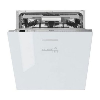 CUISINEANDCIE Fa&ccedil;ade pour lave-vaisselle tout int&eacute;grable eco blanc brillant l 60 cm