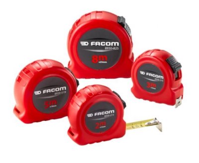 FACOM  - M&egrave;tre &agrave; ruban &agrave; double marquage 5mx19mm 893B.519PB
