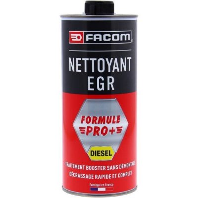 FACOM  Nettoyant Vanne EGR, Sp&eacute;cial Diesel, Formule Pro+ 1L Rouge