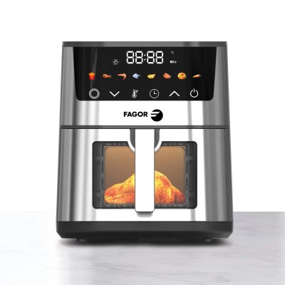 Fagor - friteuse sans huile 5l 1400w inox fgaf220v-1 - fgaf220v-1 
