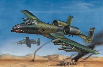  Fairchild A-10 A Thunderbolt Ii - 1:32e - Trumpeter