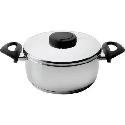 LACOR Faitout inox 24cm + couvercle -  - 85024