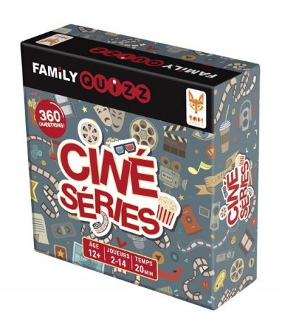 TOPI GAMES Family Quizz - Cine &amp. Series Tv