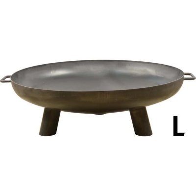 ESSCHERT DESIGN Fancy Flames - Grand brasero en acier 3 larges pieds