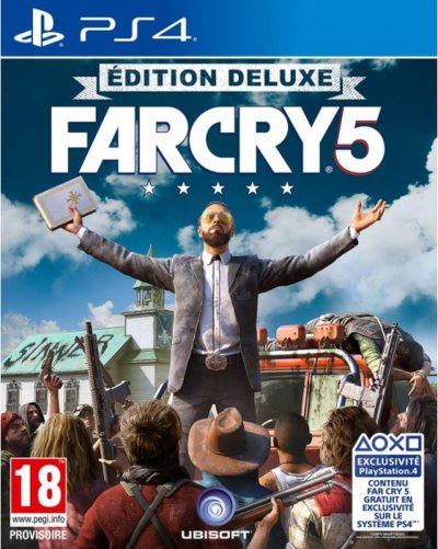 Far Cry 5 Edition Deluxe Exclu Micromania PS4