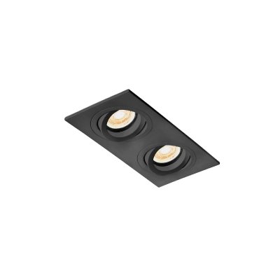 FARO INDOOR FARO BARCELONA 43407 - RAD&Oacute;N-R Lampe encastrable orientable Noire
