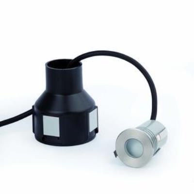 FARO BARCELONA Faro Crosby-24v - Lampe De Sol Led Encastrable Au Sol Nickel Mat Ip67