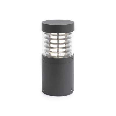 FARO BARCELONA Faro Giza - Pi&eacute;destal Ext&eacute;rieur &Agrave; Led Gris Fonc&eacute; Clair Ip54