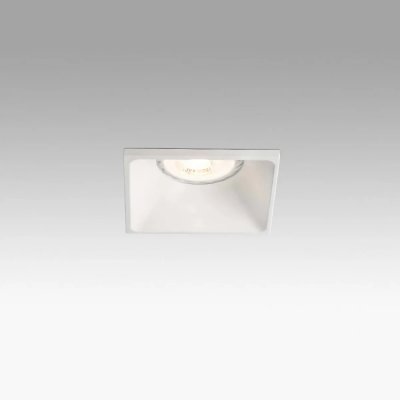 FARO  Ne - Spot Encastrable Carr&eacute; &Agrave; 1 Lumi&egrave;re, Blanc, Gu10