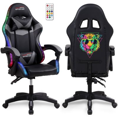 AMSTRAD Fauteuil Gamer  Led 900 Led Tiger