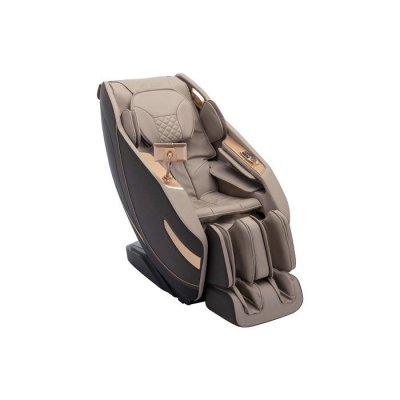 VENTE UNIQUE Fauteuil massant en simili -Syst&egrave;me zero gravit&eacute; - Beige - MOWATA 