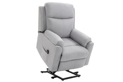 HOMCOM Fauteuil releveur de relaxati 83x89x102cm Gris