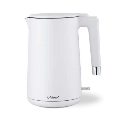  Feel maestro bouilloire MR-026 blanc acier inoxydable plastique 1500 w 1800 w 1,7 l MR-026-WHITE