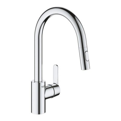 GROHE Feel, mitigeur monocommande &eacute;vier, chrome (31486001) - 