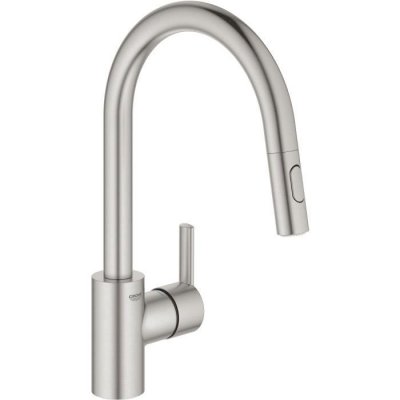 GROHE Feel, mitigeur monocommande &eacute;vier, Supersteel (31486DC1)