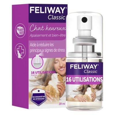 FELIWAY  Classic - Spray anti-stress calmant 20ml - Pour chat