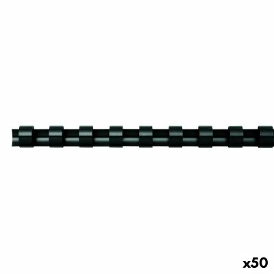 FELLOWES  - 5349702 - Pack de 50 Anneaux plastiques - 38 mm - Noir