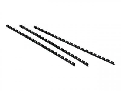 FELLOWES  - 5350102 - Pack de 50 Anneaux plastiques - 45 mm - Noir