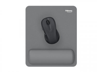 FELLOWES  Breyta - Tapis de souris avec repose-poignets - gris