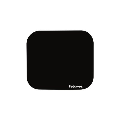 FELLOWES   tapis de souris medium, en polyest&egrave;re, noir noir