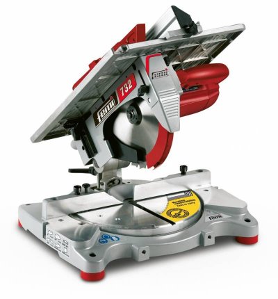 FEMI  - Scie &agrave; onglet avec table de d&eacute;lignage 1550W &Oslash;254mm - 732