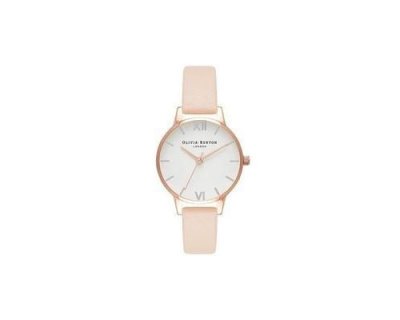 OLIVIA BURTON Femme Analogique Quartz Montre avec Bracelet en Cuir OB16MDW21 4927