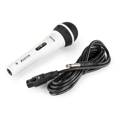 FENTON  DM100W Microphone Dynamique