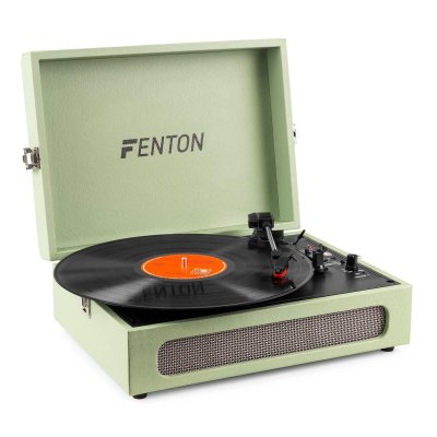 FENTON  RP118C Platine Vinyle Bluetooth avec Haut-parleurs Int&eacute;gr&eacute;s
