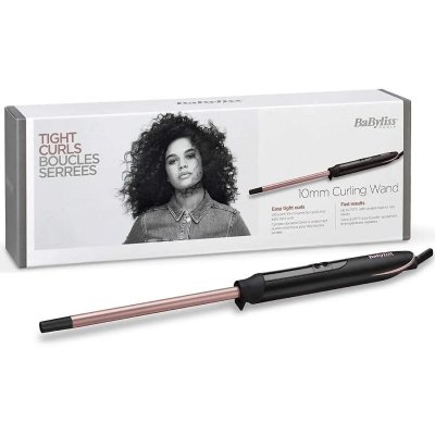 BABYLISS Fer &agrave; boucler  Curling Wand C449E Rose et Noir 