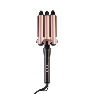 OKOIA Fer &agrave; boucler  HAIR-WAVER3T Noir et Rose