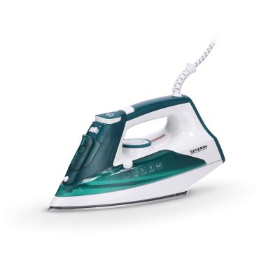 SEVERIN Fer &agrave; repasser &agrave; vapeur - 2400 Watt - Bleu - 175 ml