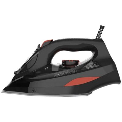 BLACK & DECKER Fer &agrave; repasser Black+Decker BXIR3000E 3000 W Noir et Rouge 