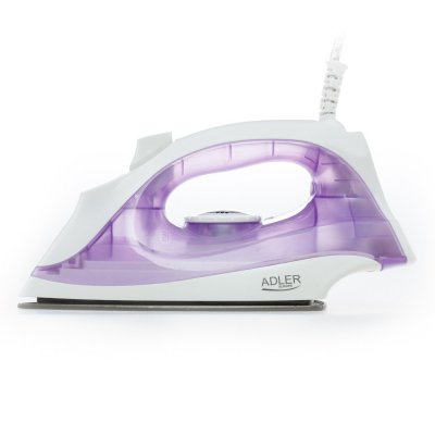 ADLER Fer &agrave; vapeur -  - AD 5019 - 10 g/min - 1600 W - Violet et Blanc