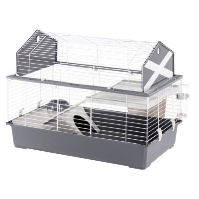 FERPLAST  Barn 100 Rabbit Cage Gris