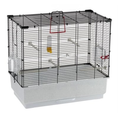 FERPLAST  Cage oiseau Rekord 4 noir