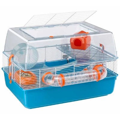 FERPLAST  Cage pour hamsters Duna Fun - Bleu