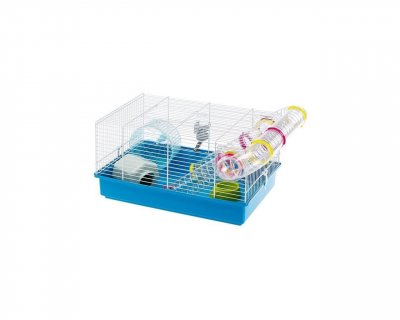 FERPLAST  Cage pour hamsters Paula Bleu 46x29,5x24,5 cm 57906411