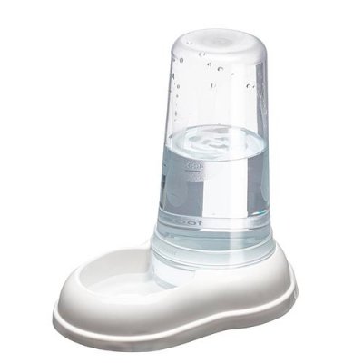 FERPLAST  Gamelle pour Chien Azimut 12,5 X 19 X H 19,5 cm 0,6 L Blanc