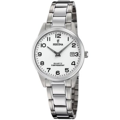 FESTINA  Femme Analogique Quartz Montre avec Bracelet en Acier Inoxydable F20509/1